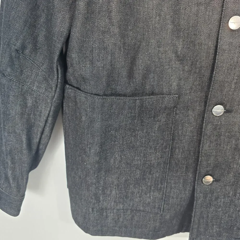 Toogood The Carpenter Denim Jacket Dark Wash Organic Cotton Size S
